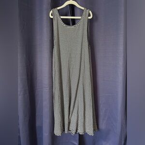 Faded Glory Basic Striped Mini Dress